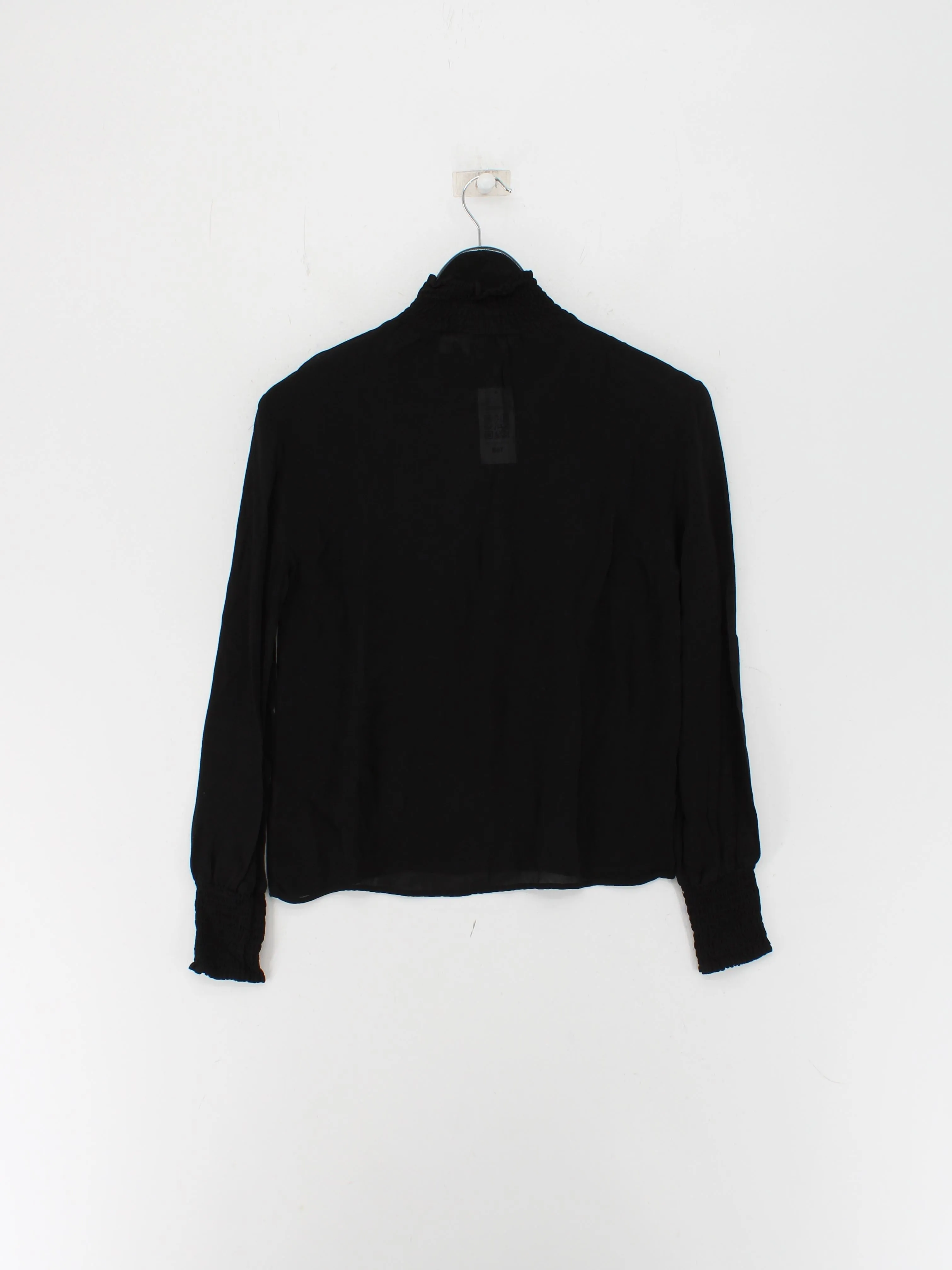 & Other Stories Women's Blouse UK 6 Black 100% Other