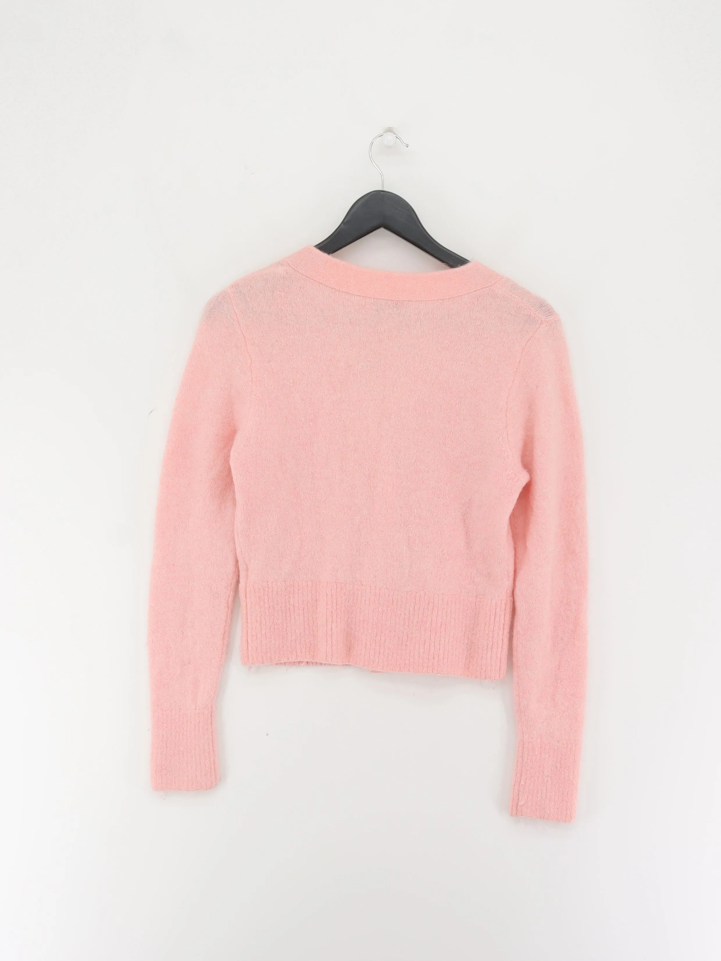 & Other Stories Women's Cardigan S Pink Polyamide with Elastane, Other, Wool