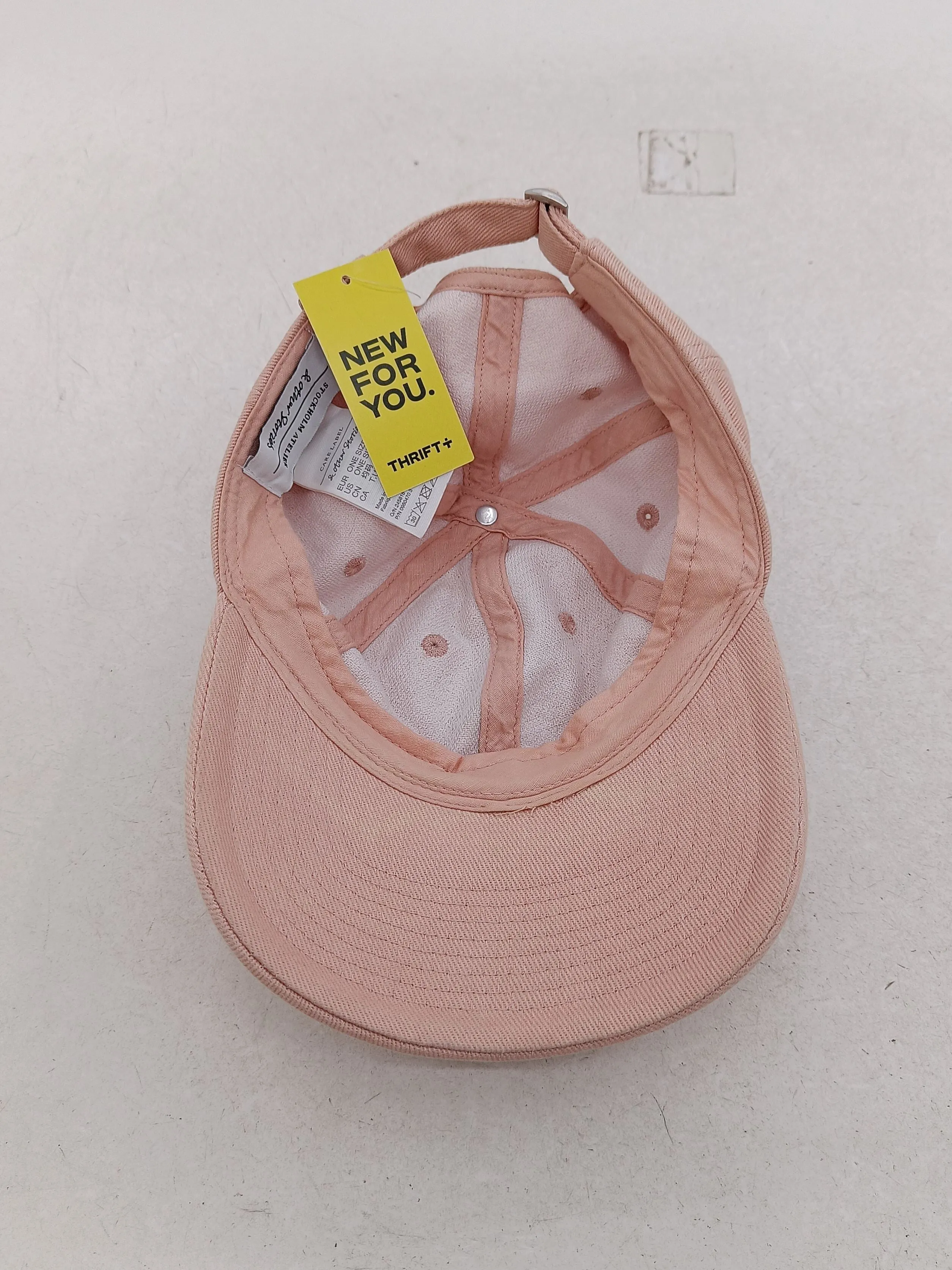 & Other Stories Women's Hat Pink 100% Cotton