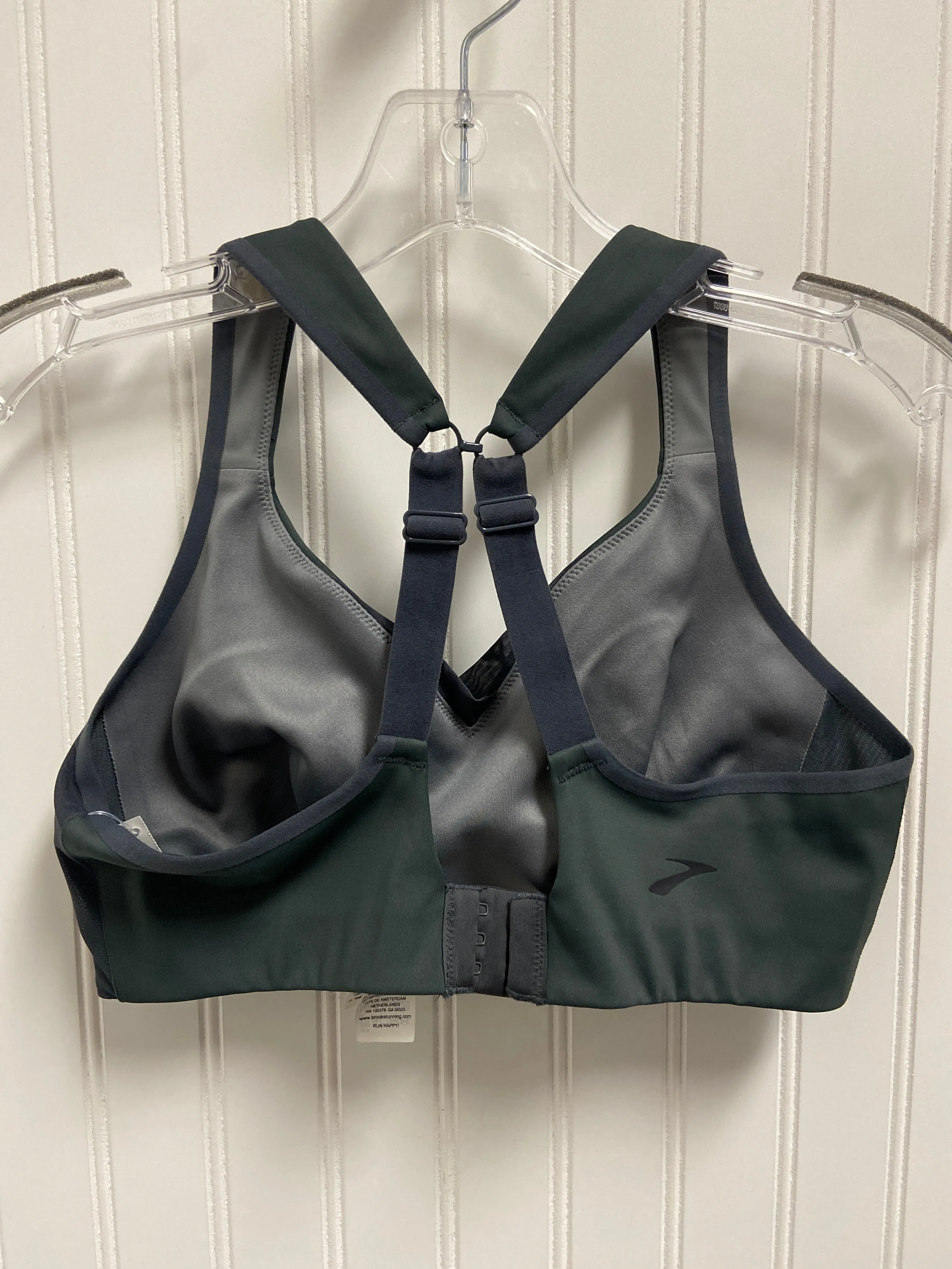 Athletic Bra By Brooks In Grey, Size: 34