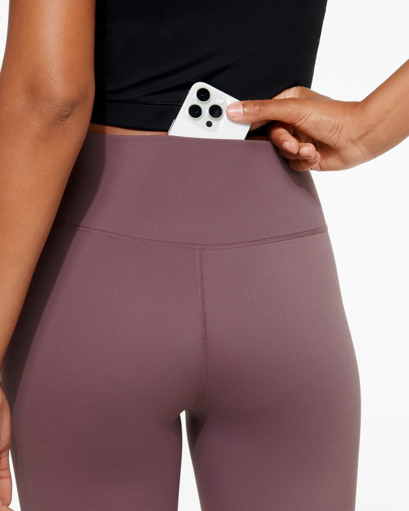 ATWOOD SCULPT ANKLE BITER LEGGING GRAPE