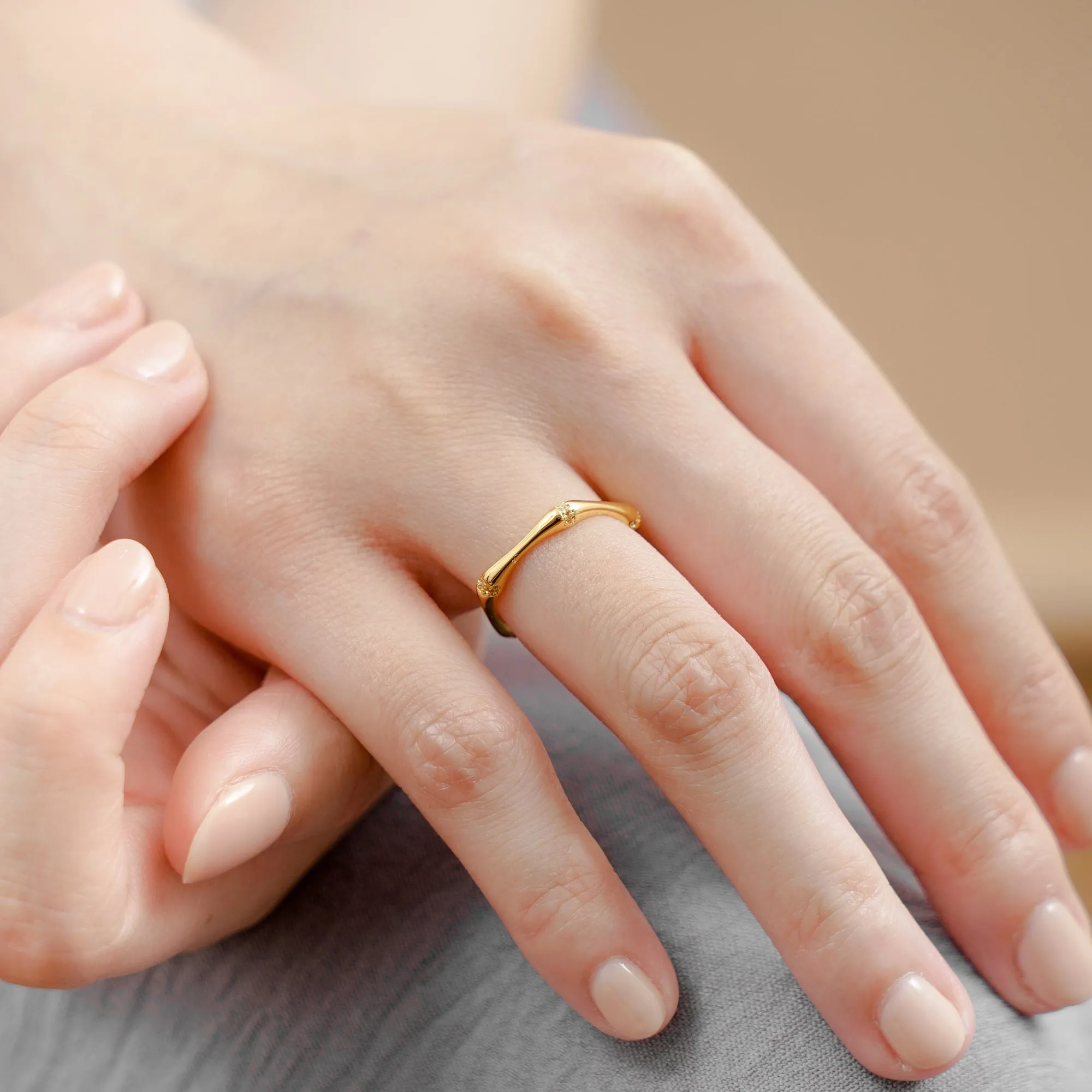 Birch Bamboo Ring