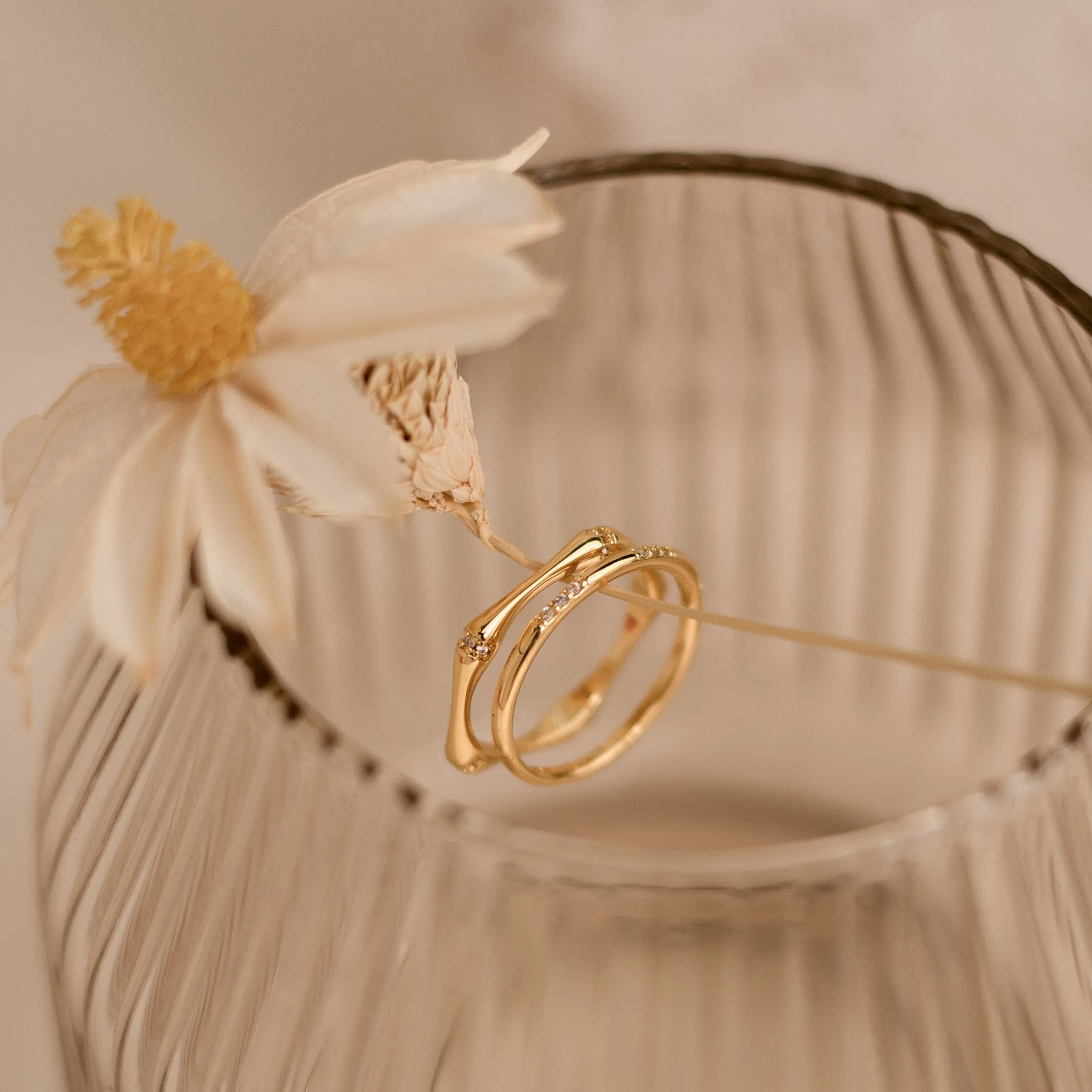 Birch Bamboo Ring