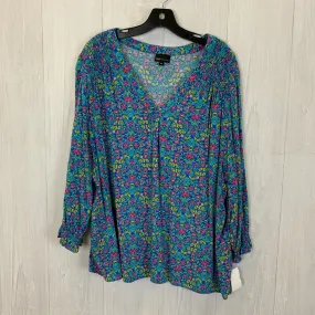 Blouse 3/4 Sleeve By Jones New York  Size: 3x