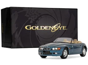 BMW Z3 Roadster Blue Metallic James Bond 007 GoldenEye (1995) Movie Diecast Model Car by Corgi