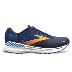 Brooks Adrenaline GTS 22 Mens | Peacoat/orange/white