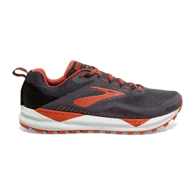 Brooks Cascadia 14 Mens Grey/Burnt Ochre