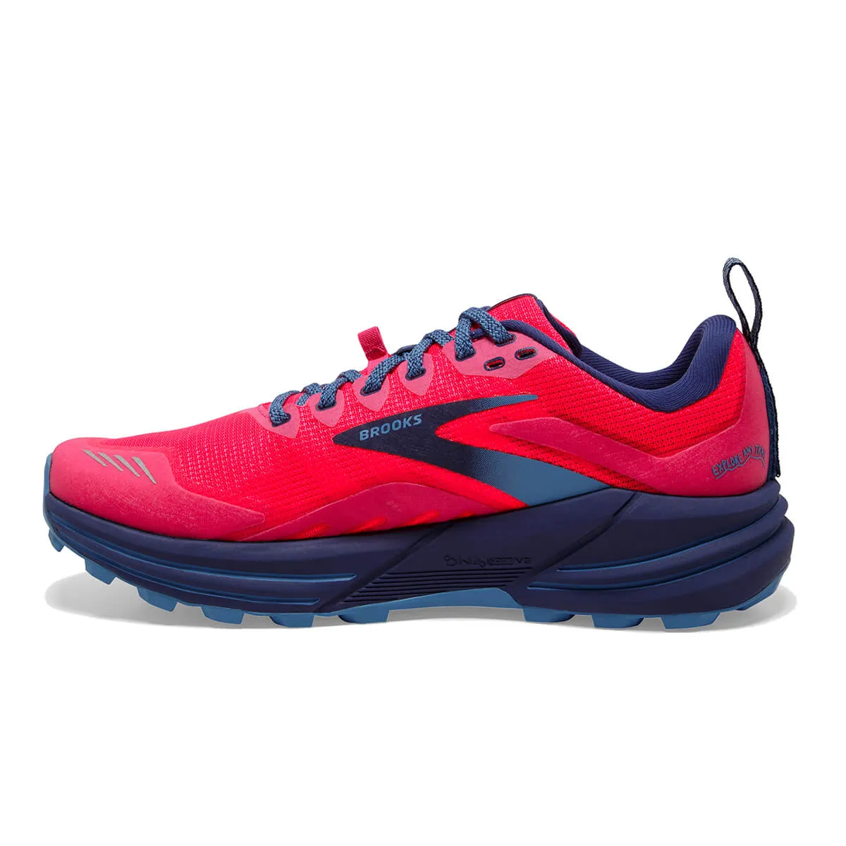 Brooks Cascadia 16 Womens | Pink/flambe/cobalt