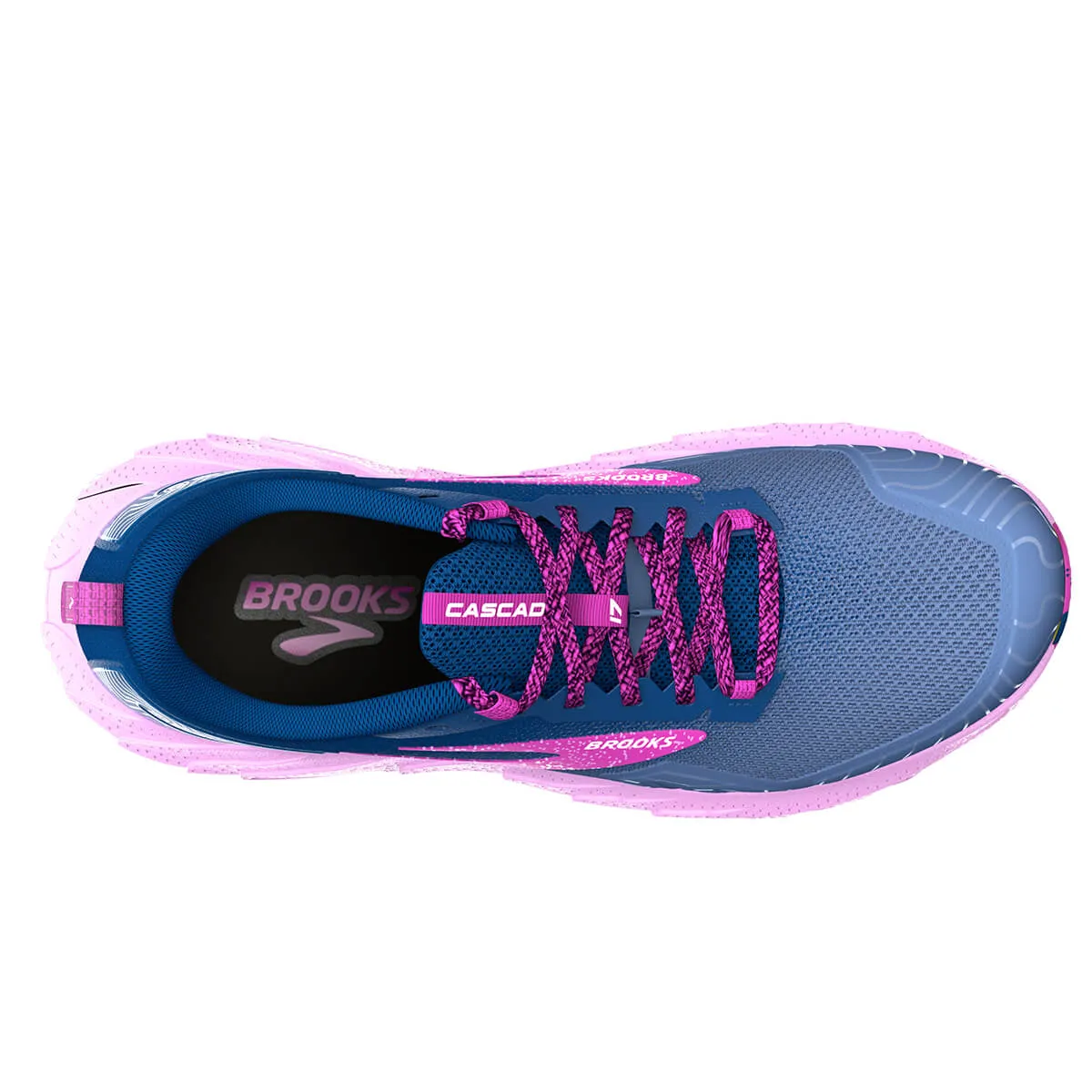 Brooks Cascadia 17 Womens | Navy/purple/violet