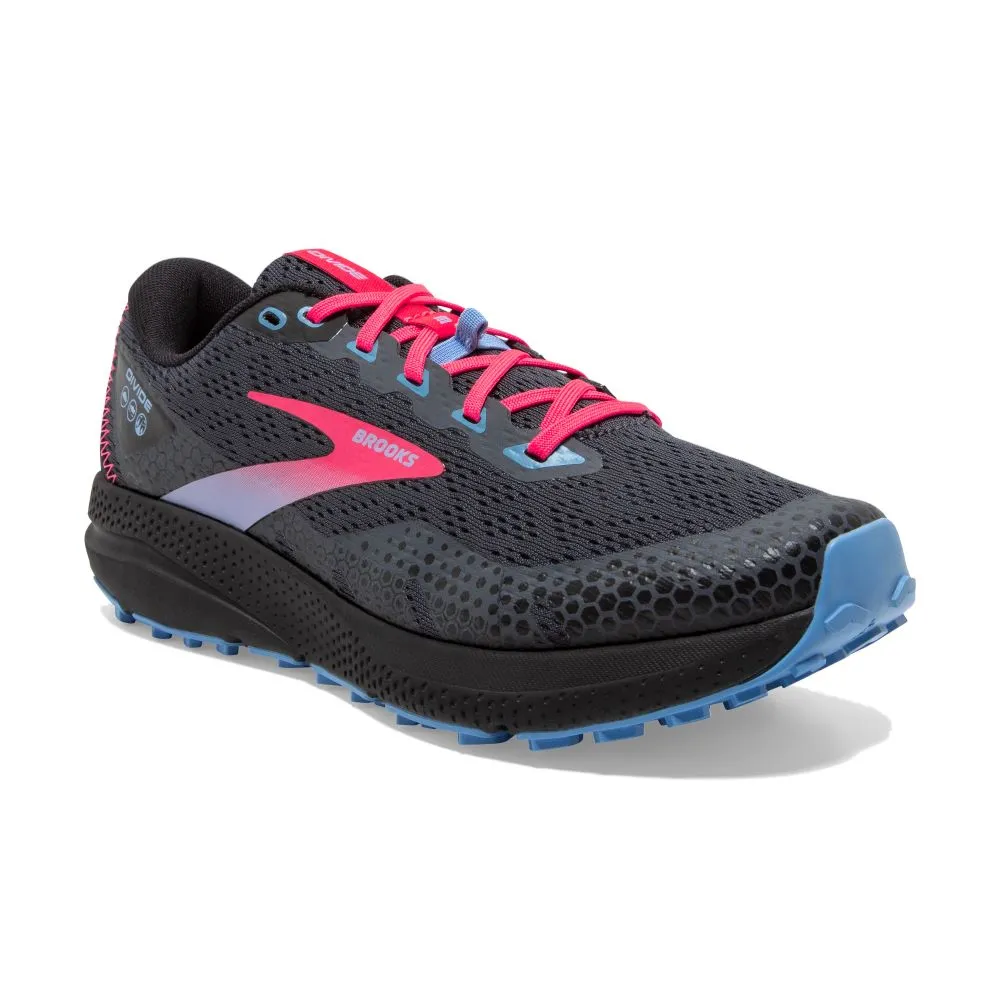 'Brooks' Women's Divide 3 - Ebony / Black / Diva Pink