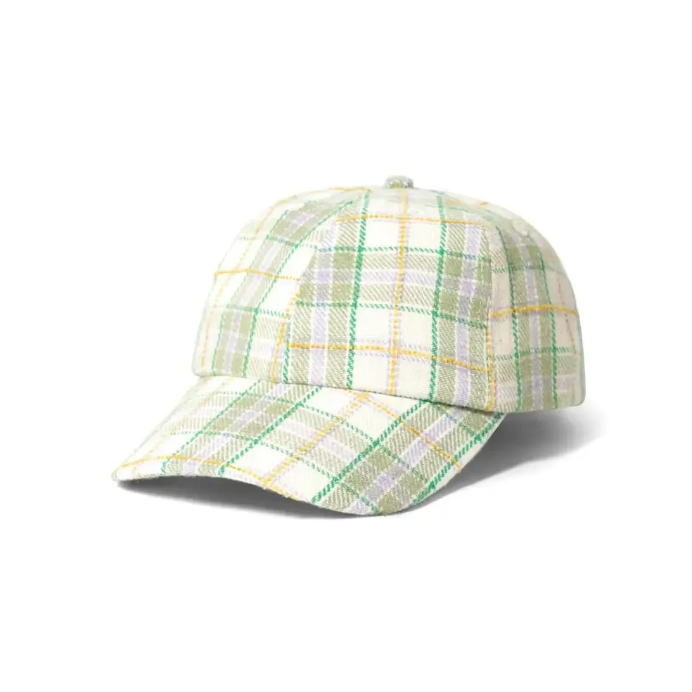 Butter Bucket Plaid 6 Panel Cap Forest