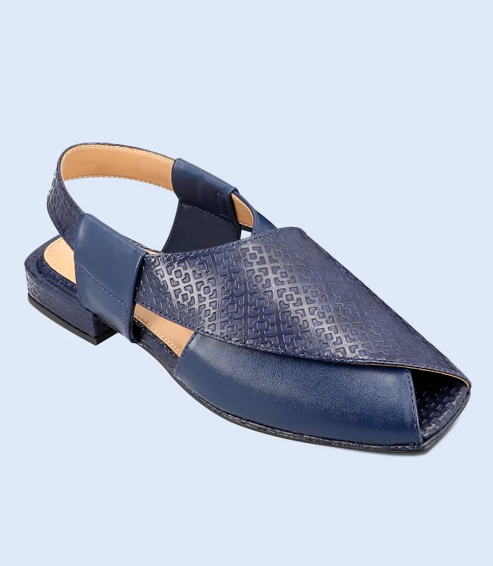 BW7408-NAVY-Women Peshawari's