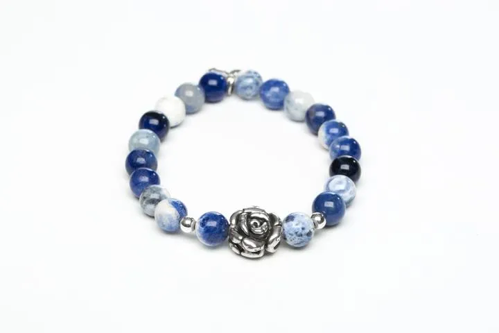 Ciaobella Rose Bracelet | Sodalite - Inner Peace