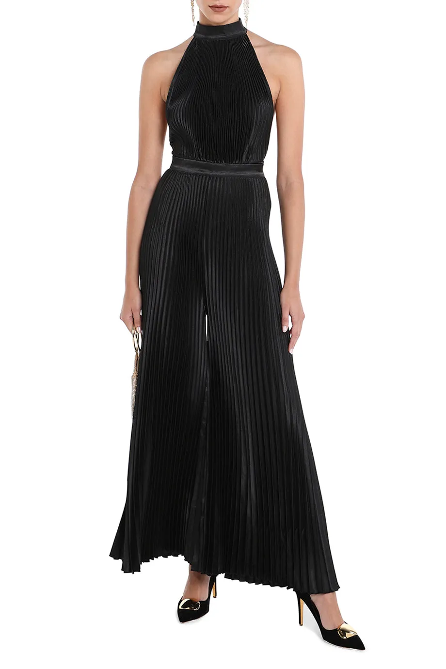 Cinema Pleated Jumpsuit