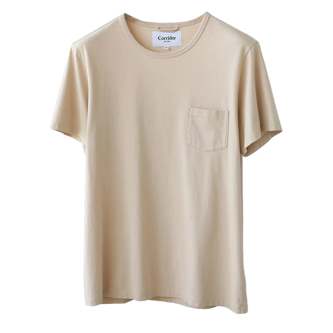 Corridor Garment Dyed S/S Tee Antique White