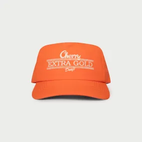 Extra Gold Nylon 5 Panel (Tangerine)