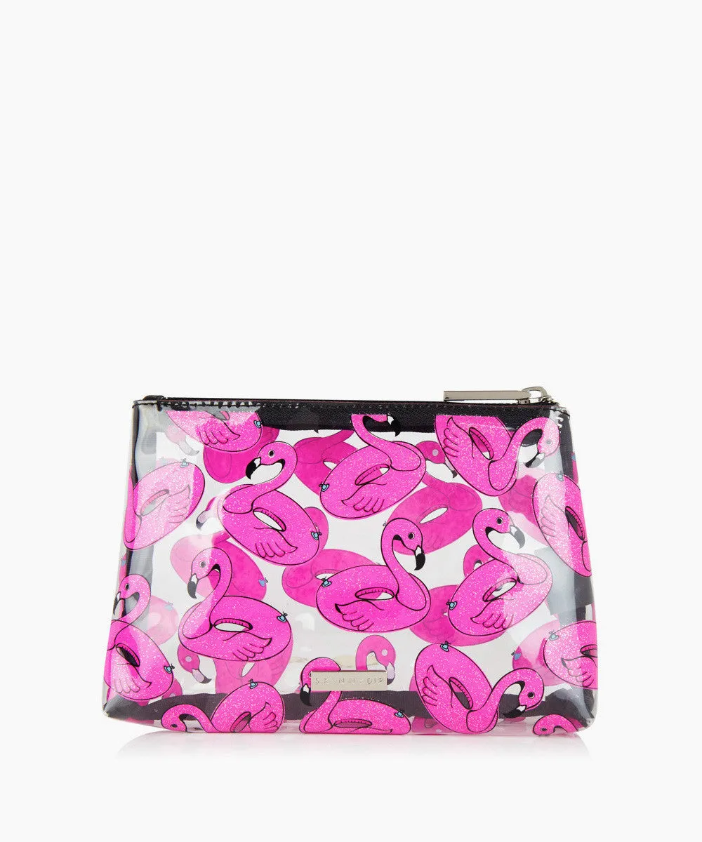 FLAMINGO FLOAT MAKE UP BAG