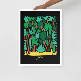 Floral Forest framed poster