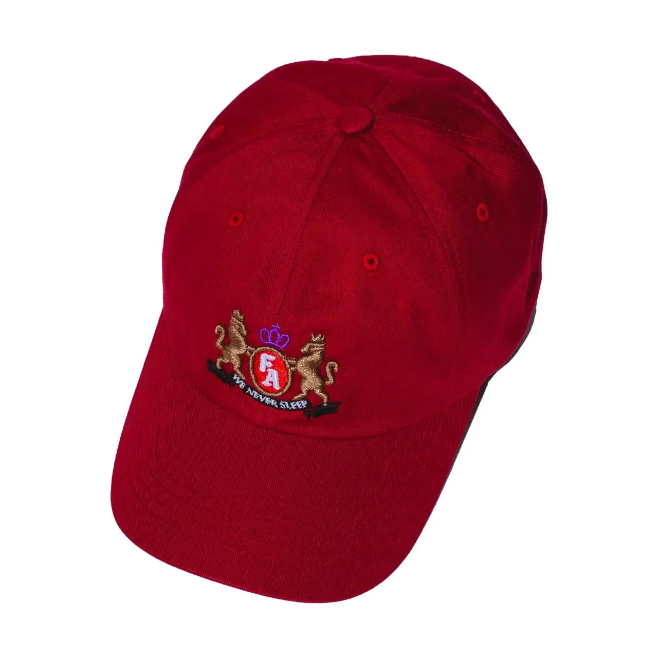 Fucking Awesome Core Crest Strapback Cranberry