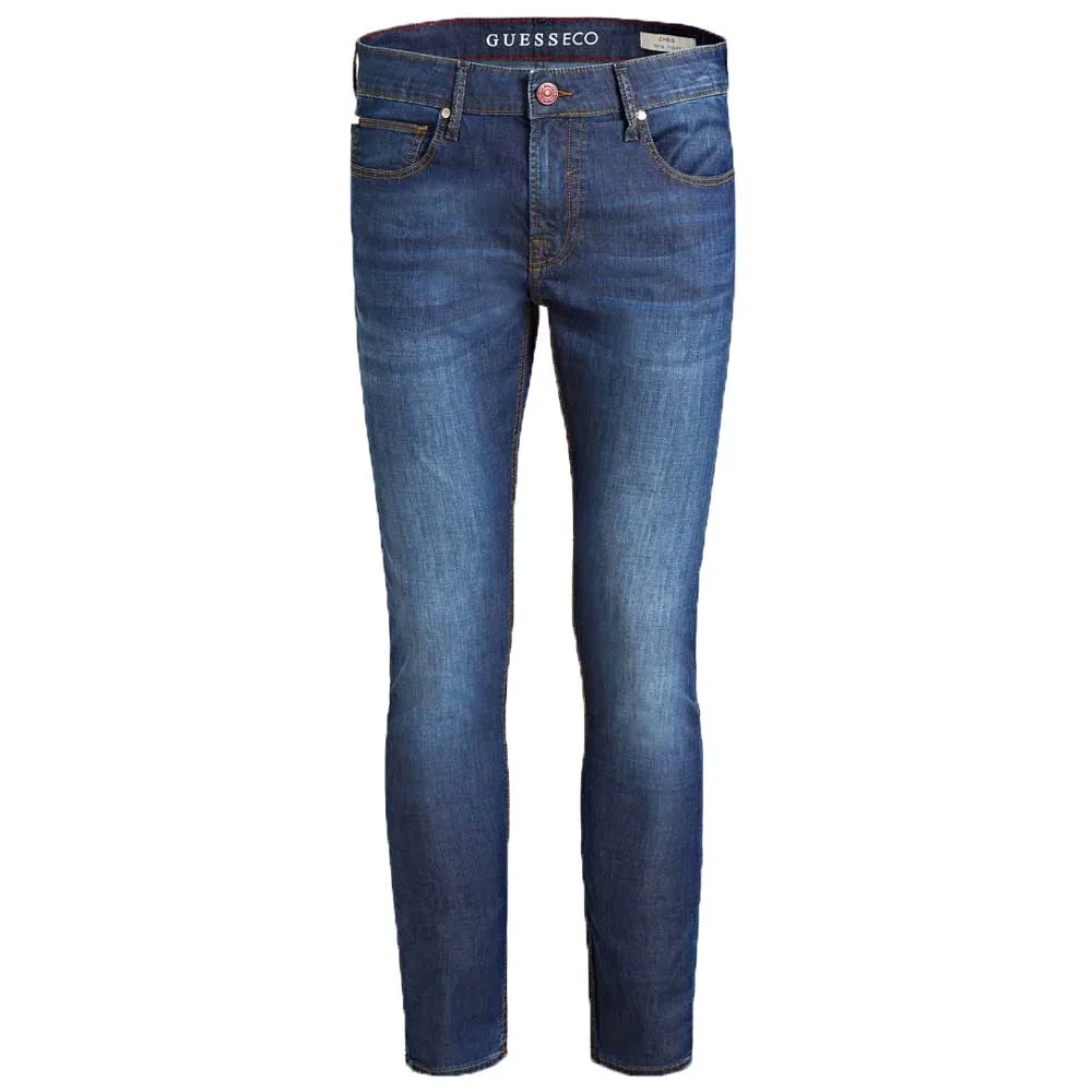 Guess Chris Skinny Featherweight Jeans - Mid Blue M02A27D3ZM1