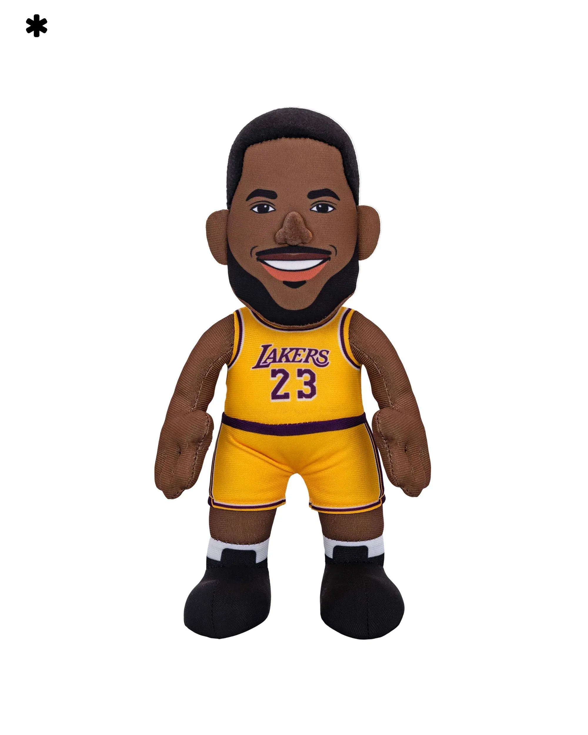 Los Angeles Lakers LeBron James 10 Plush Figure Gold 23