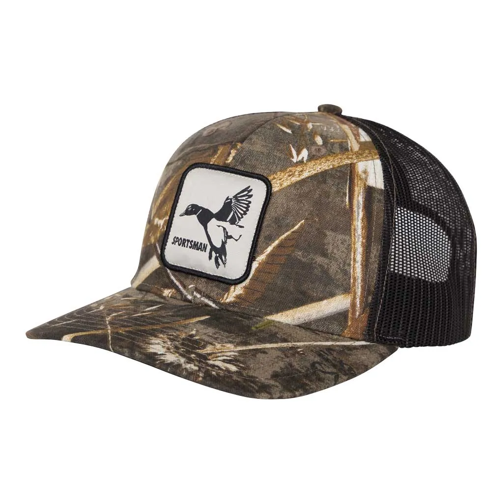 Mallard Patch Camo Snapback Hunting Hat - Max 7/Buck