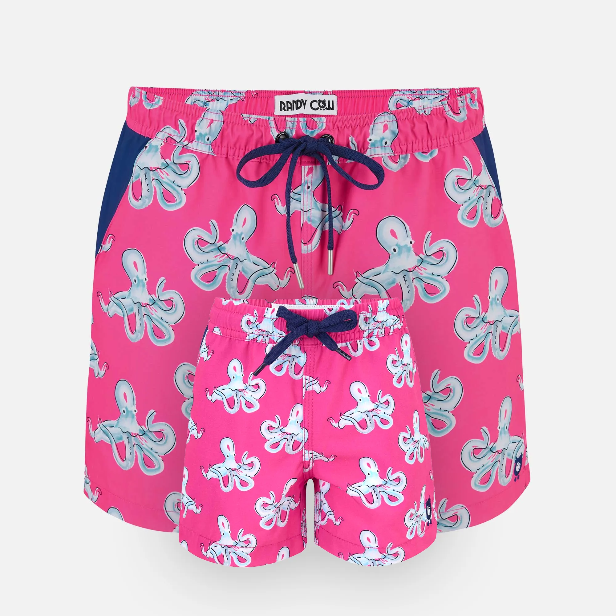 Matching Father & Son Octopus Swim Shorts