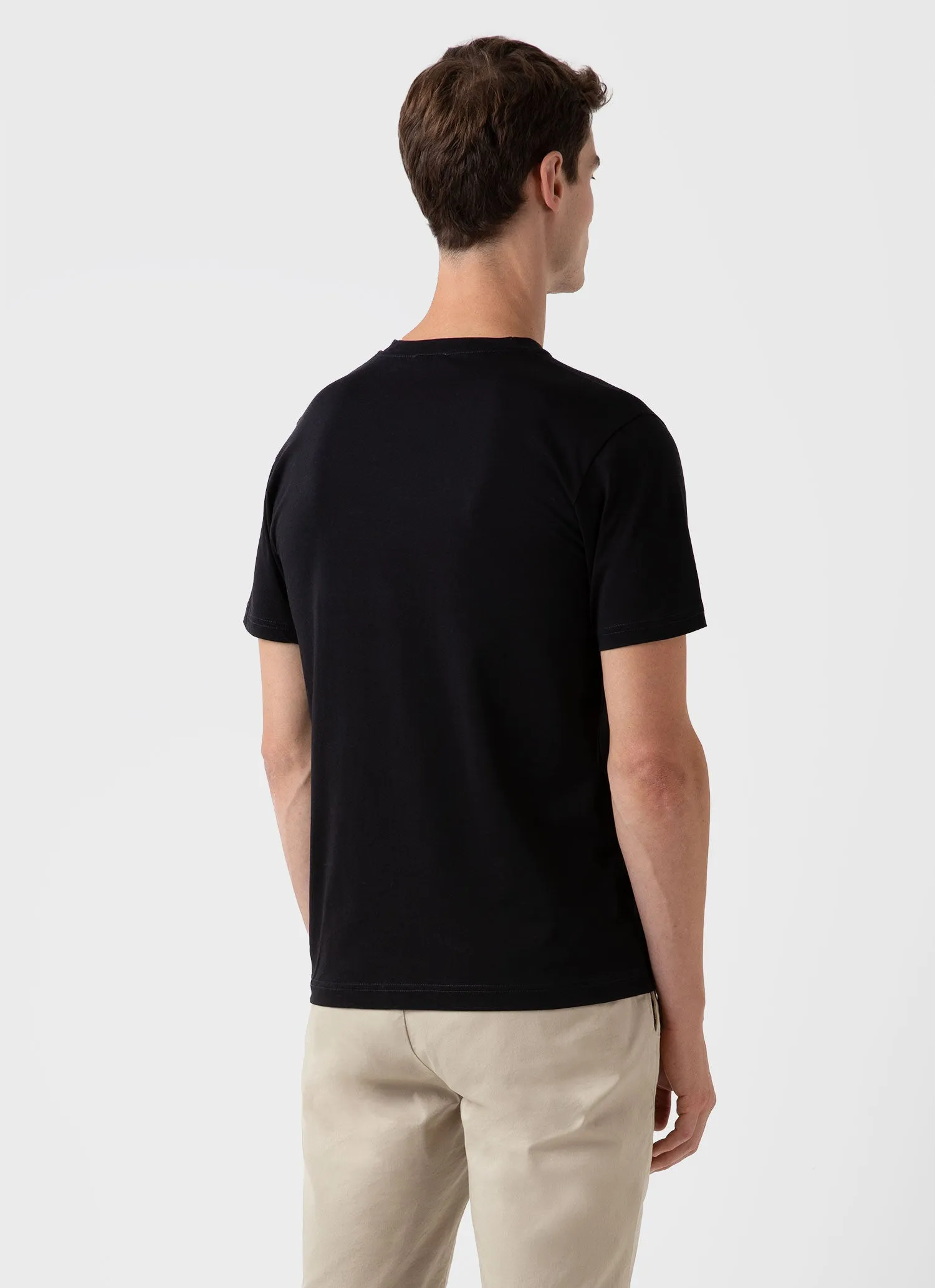 Men's Riviera Pocket T-shirt in Black