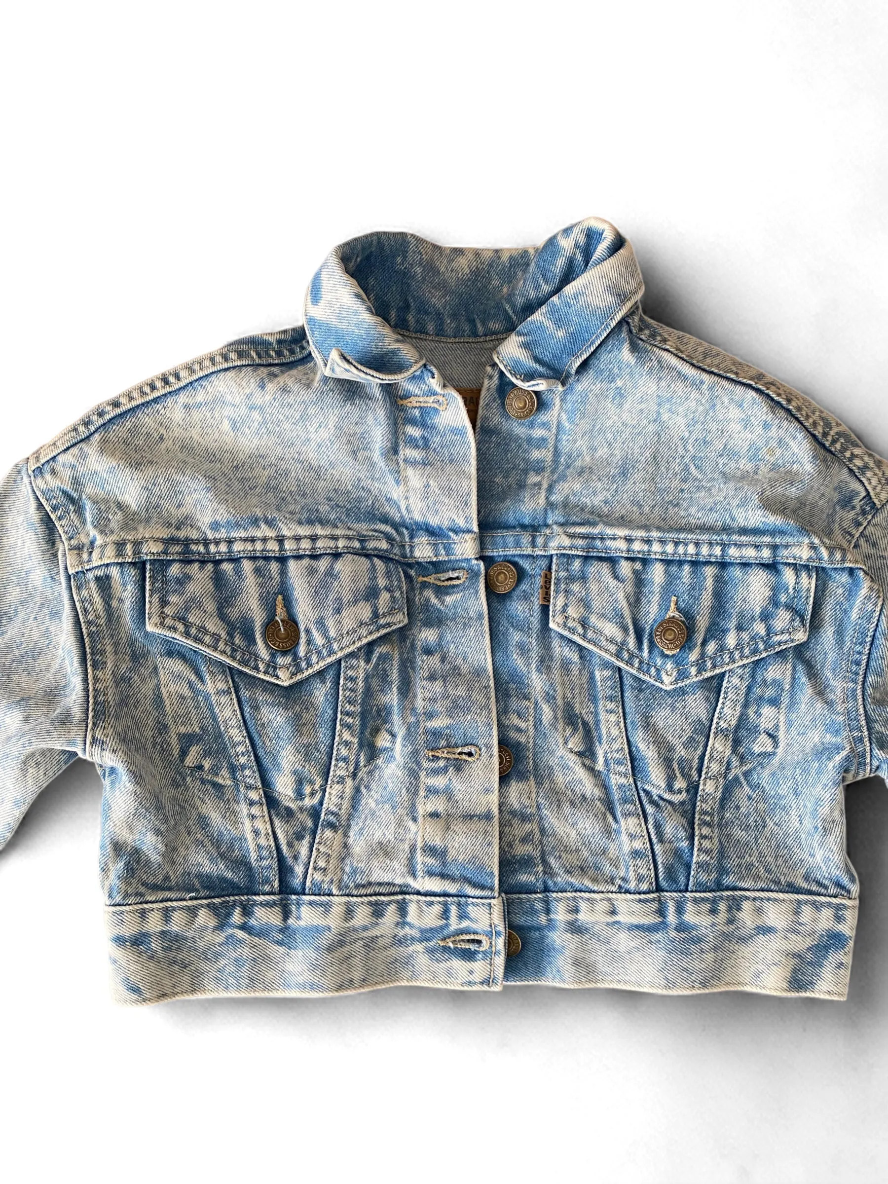 Micro Cropped Denim Jacket