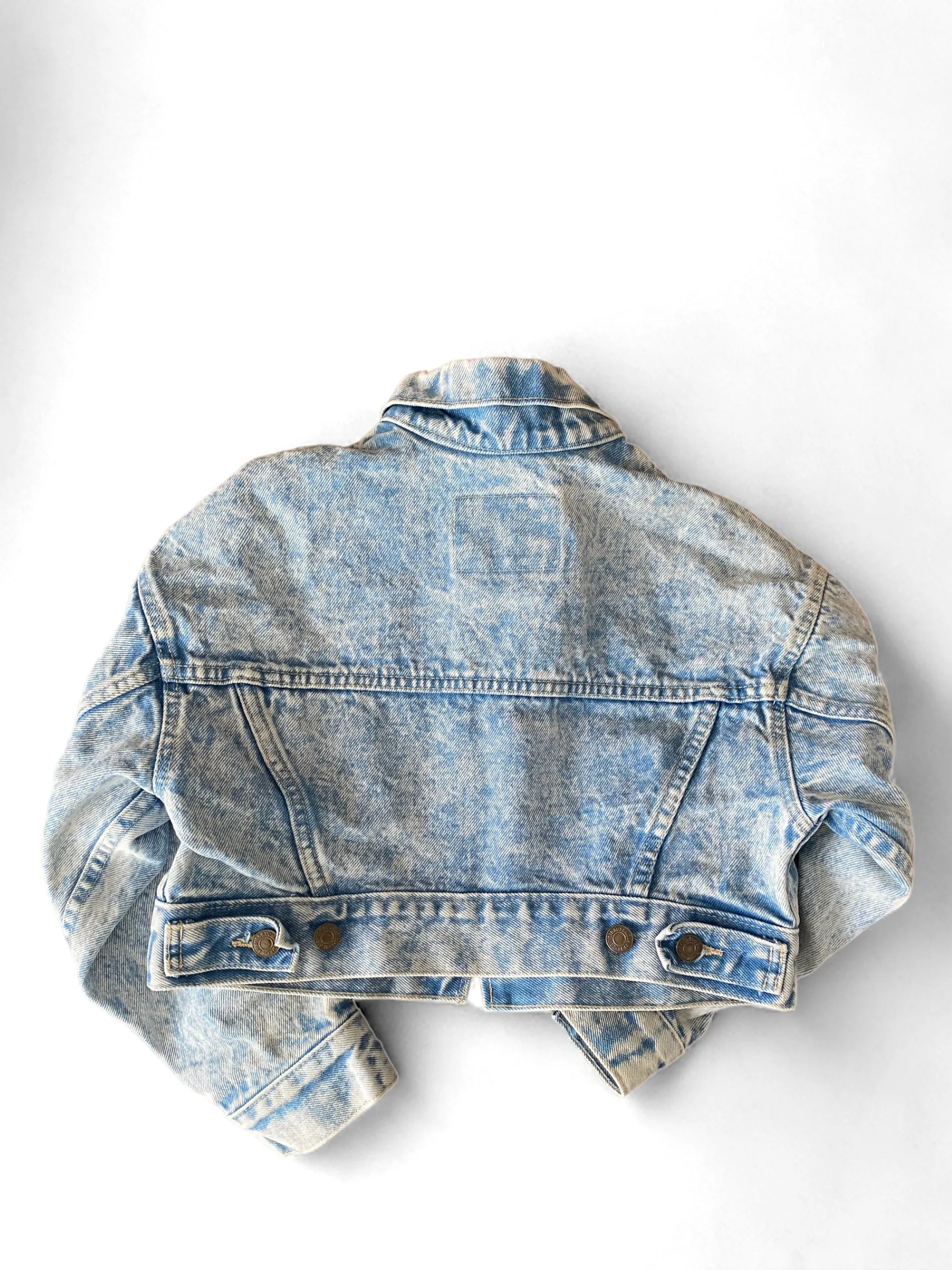 Micro Cropped Denim Jacket