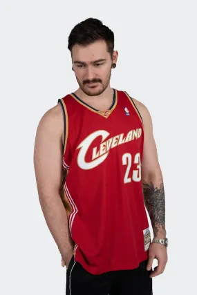 Mitchell and Ness Swing Jersey Cavs James 03-04 Home