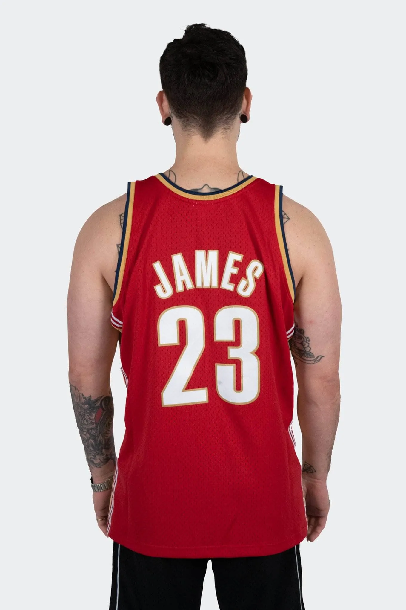 Mitchell and Ness Swing Jersey Cavs James 03-04 Home