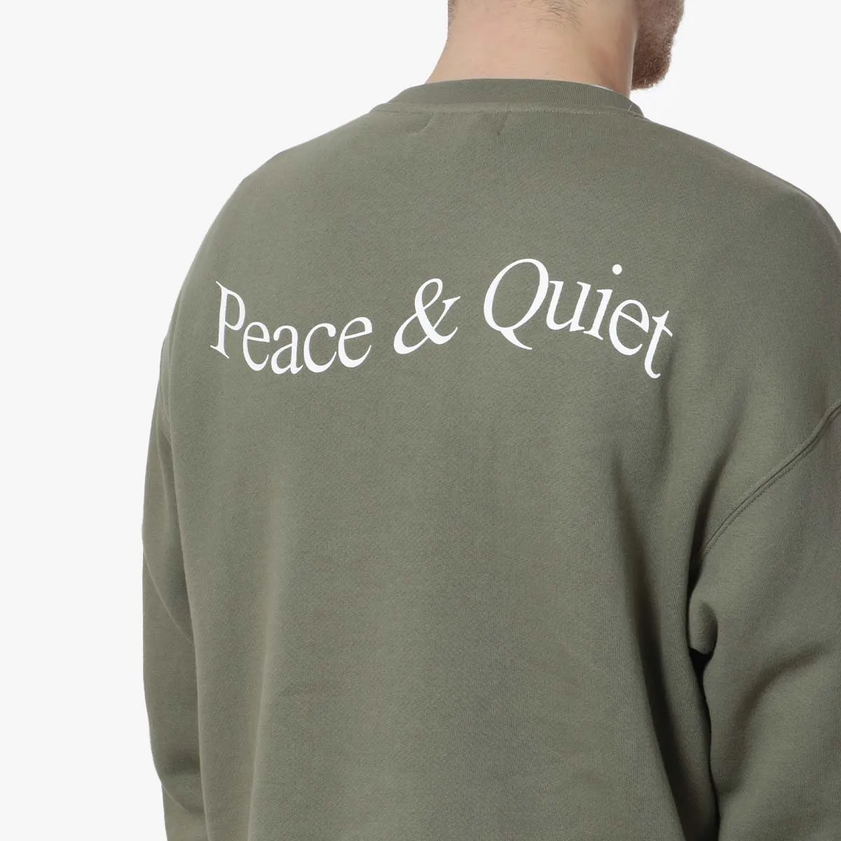 Museum of Peace and Quiet Wordmark Crewneck Sweatshirt