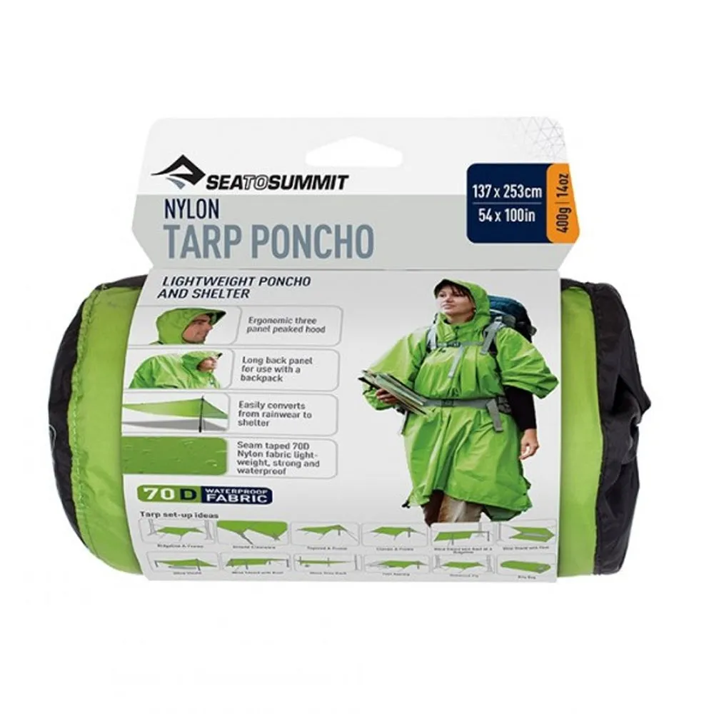 Nylon Tarp Poncho