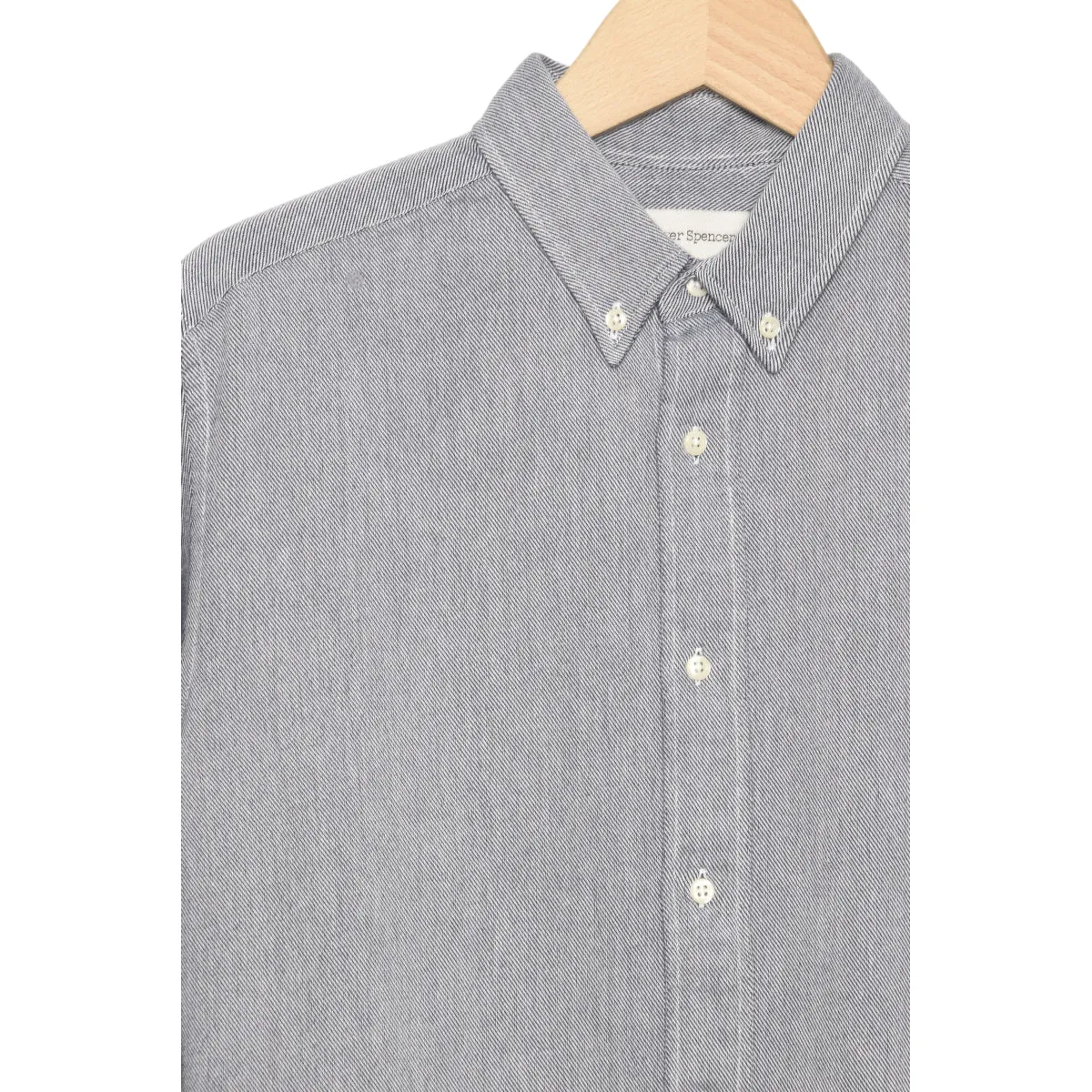 Oliver Spencer Brook Shirt Mitchell blue