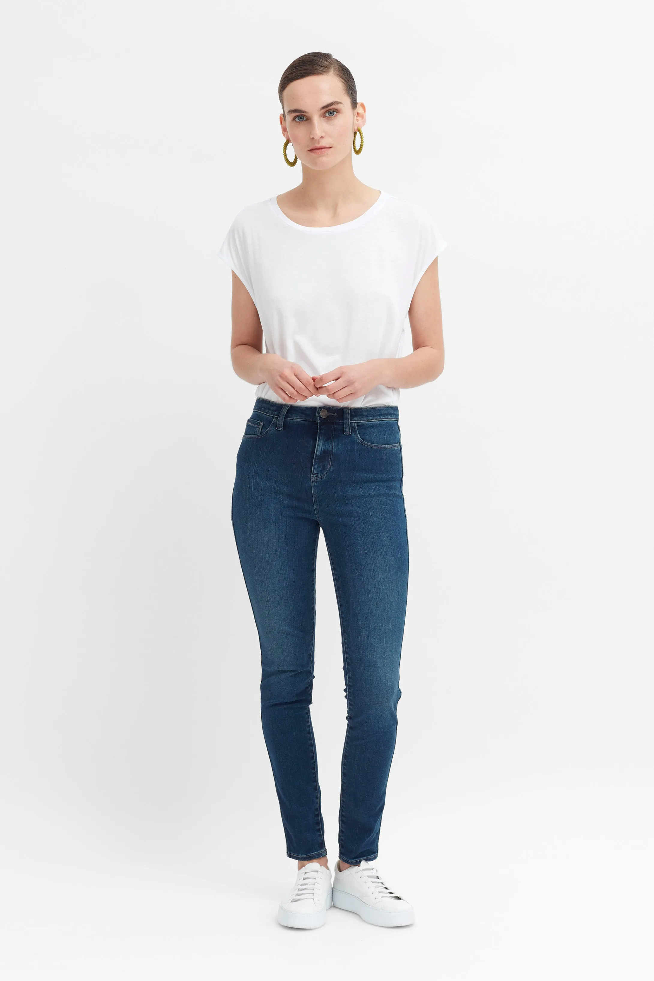 Oslo Skinny Leg High-Rise Jean