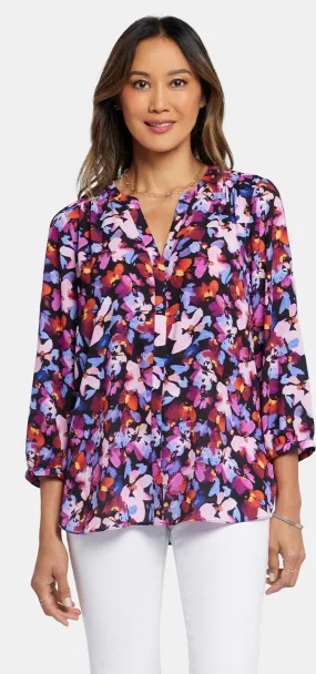 Pintuck Blouse Bloemenprint | Hot Springs