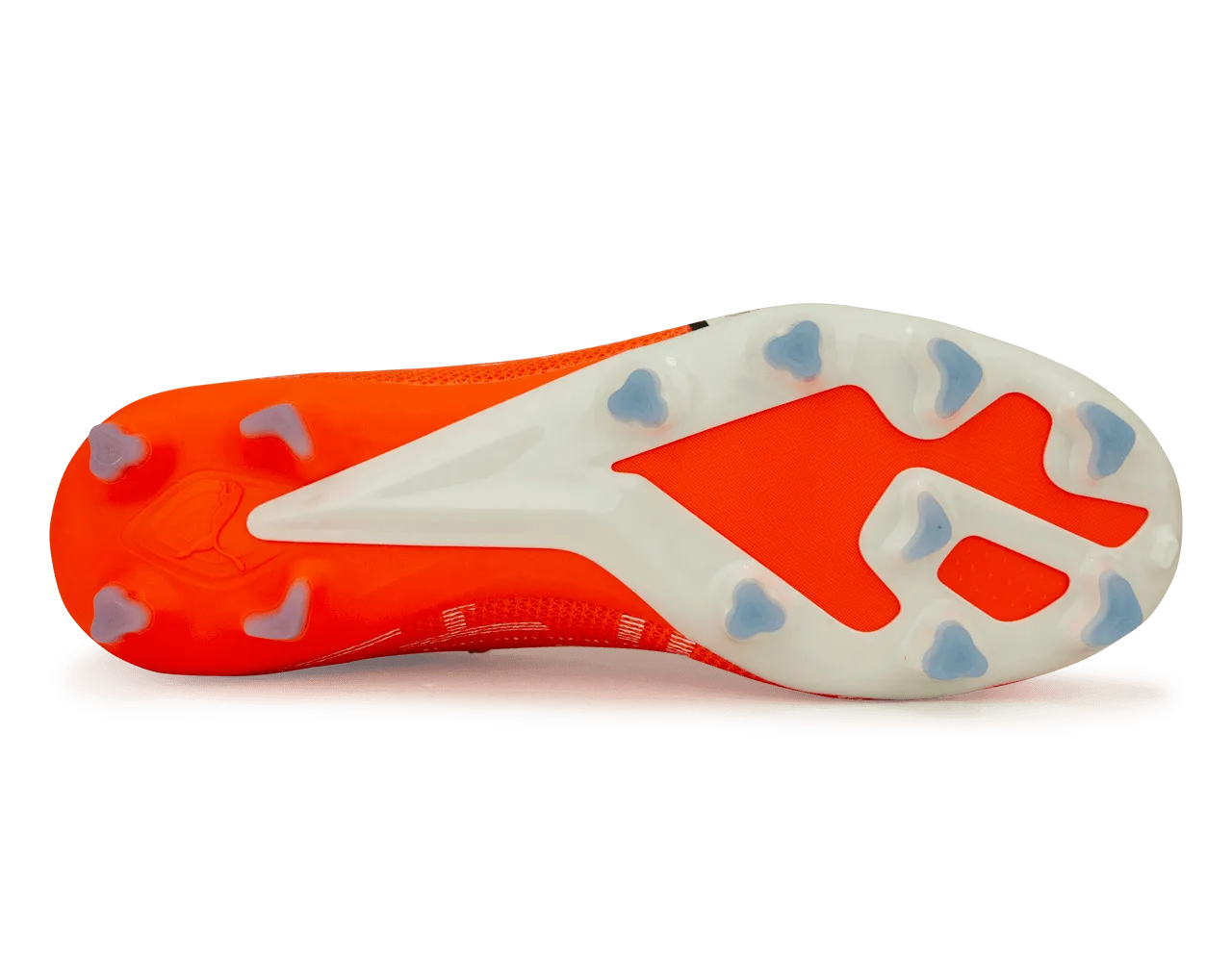 PUMA Men's Ultra Match FG/MG Orange/Blue