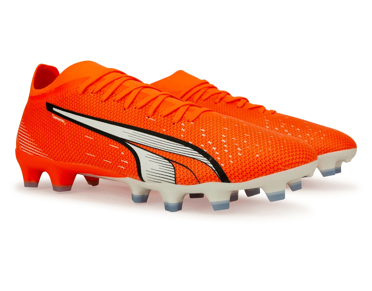 PUMA Men's Ultra Match FG/MG Orange/Blue