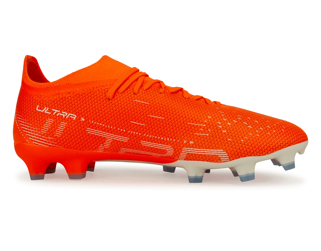 PUMA Men's Ultra Match FG/MG Orange/Blue