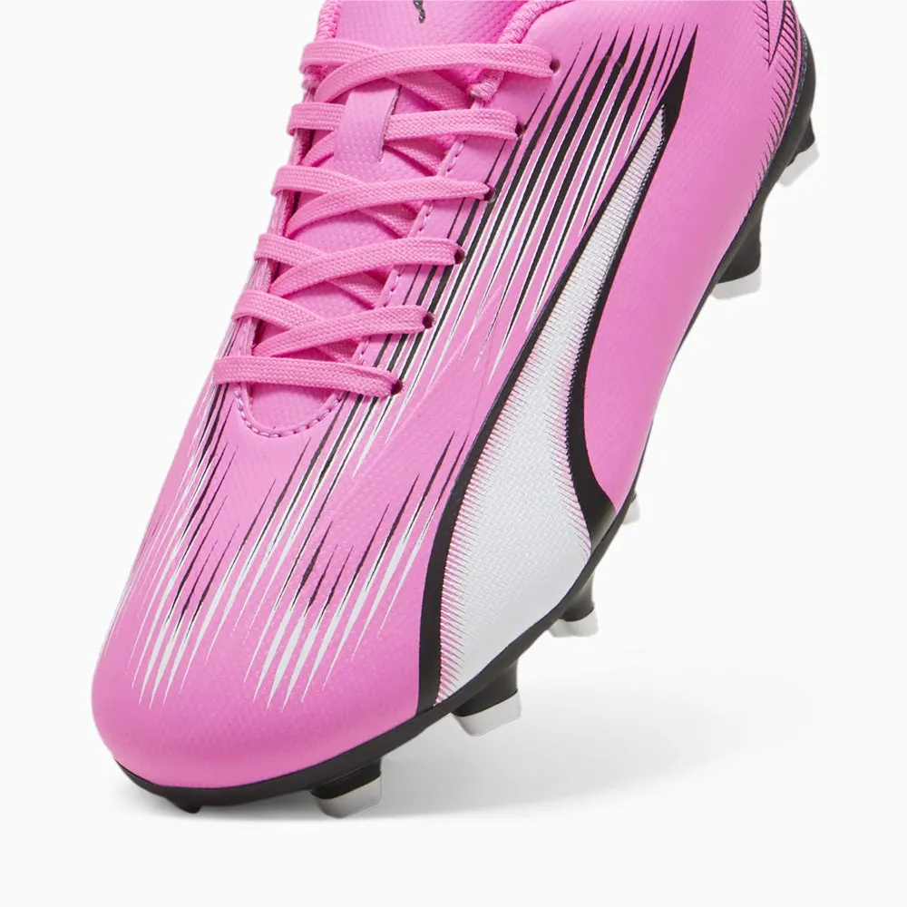 Puma Ultra Play FG Jnr Football Boots (Poison Pink/White/Black)