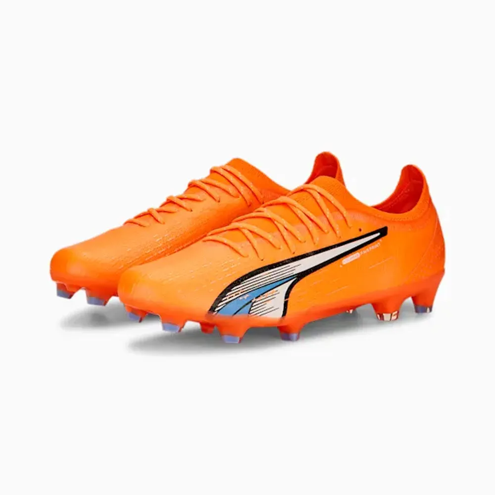 Puma Ultra Ultimate FG/AG Football Boots (Ultra Orange/White/Blue)