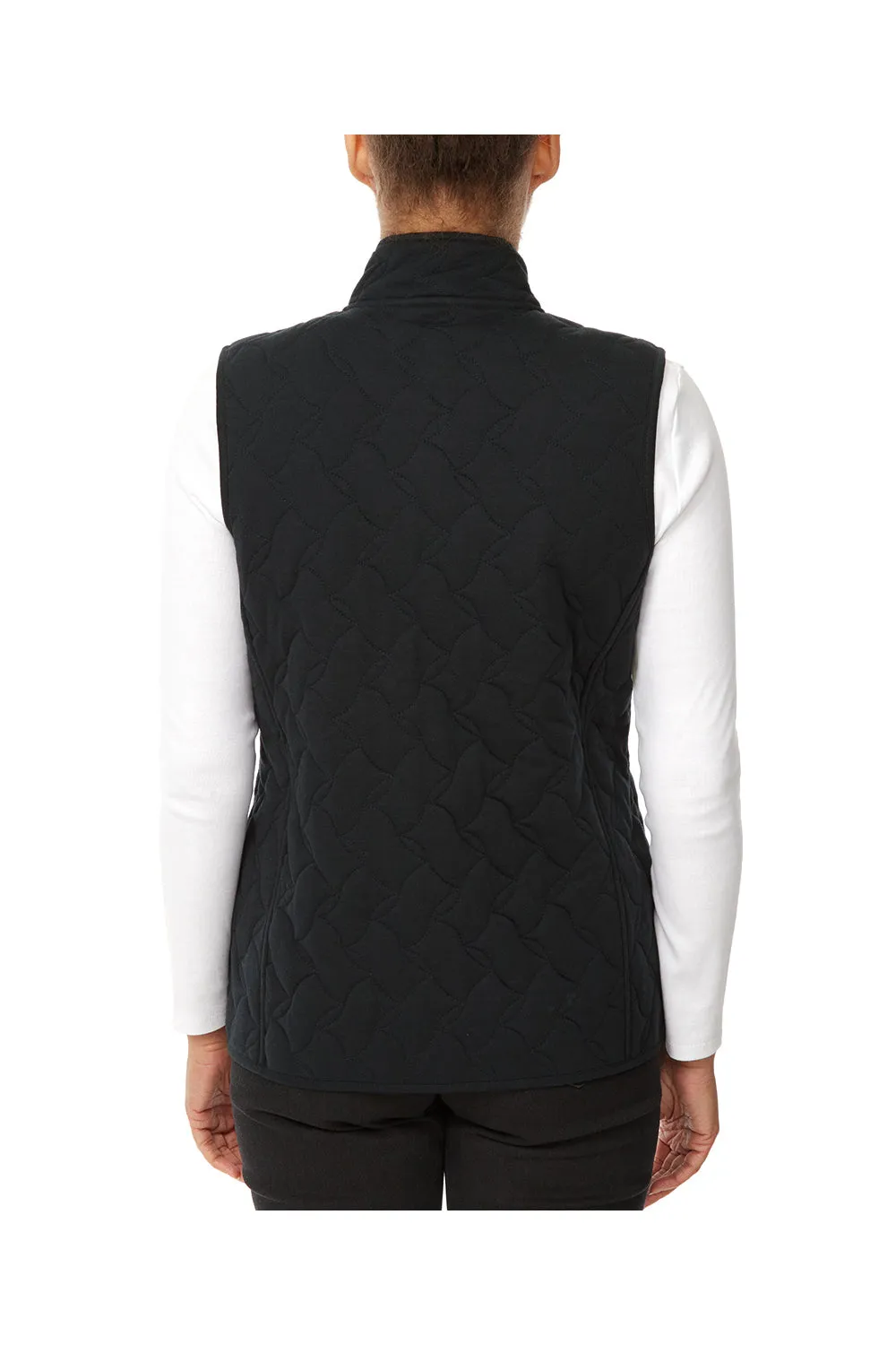 Quilted Gilet - Navy