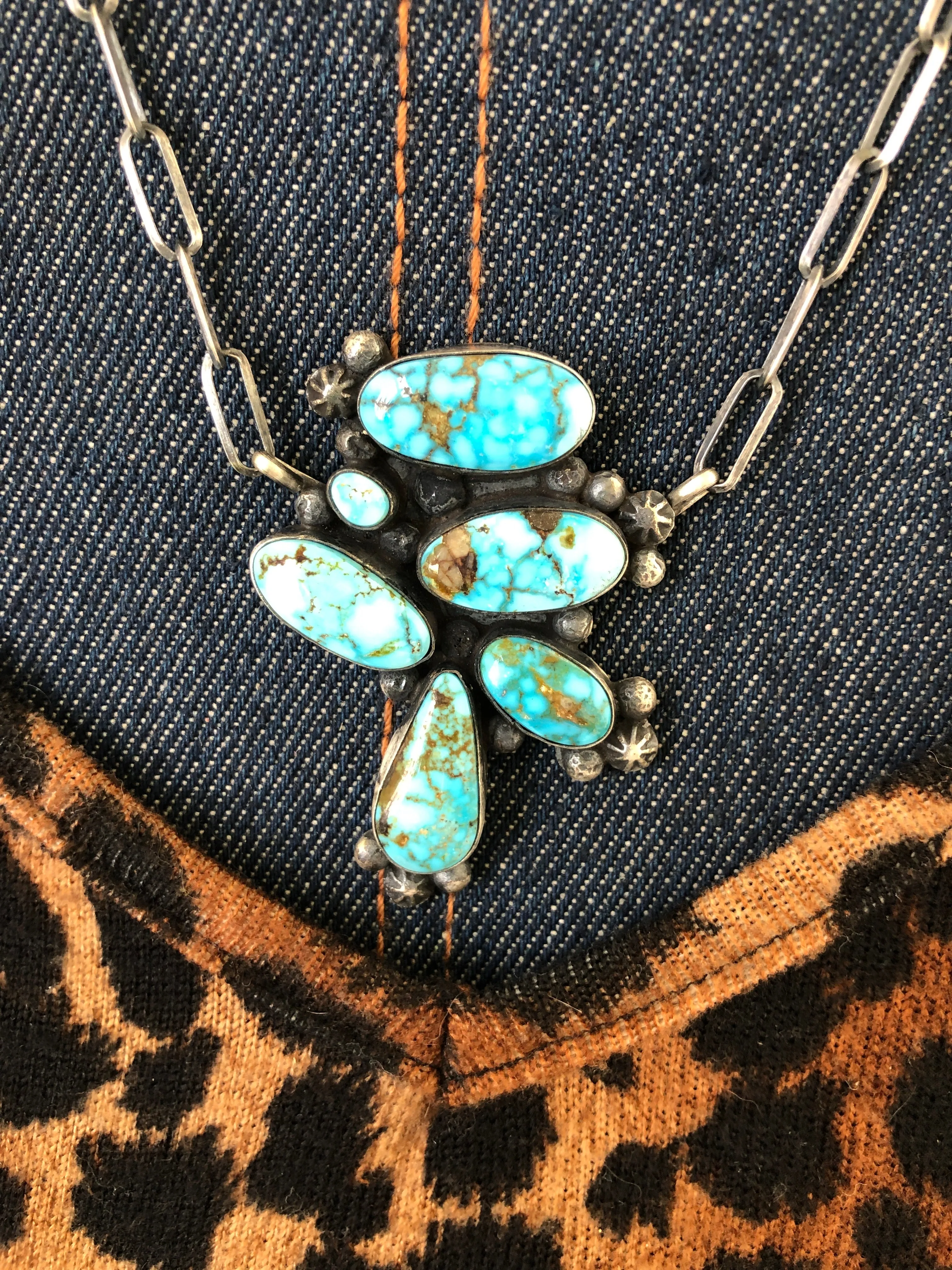 "Picasso" Kingman Necklace