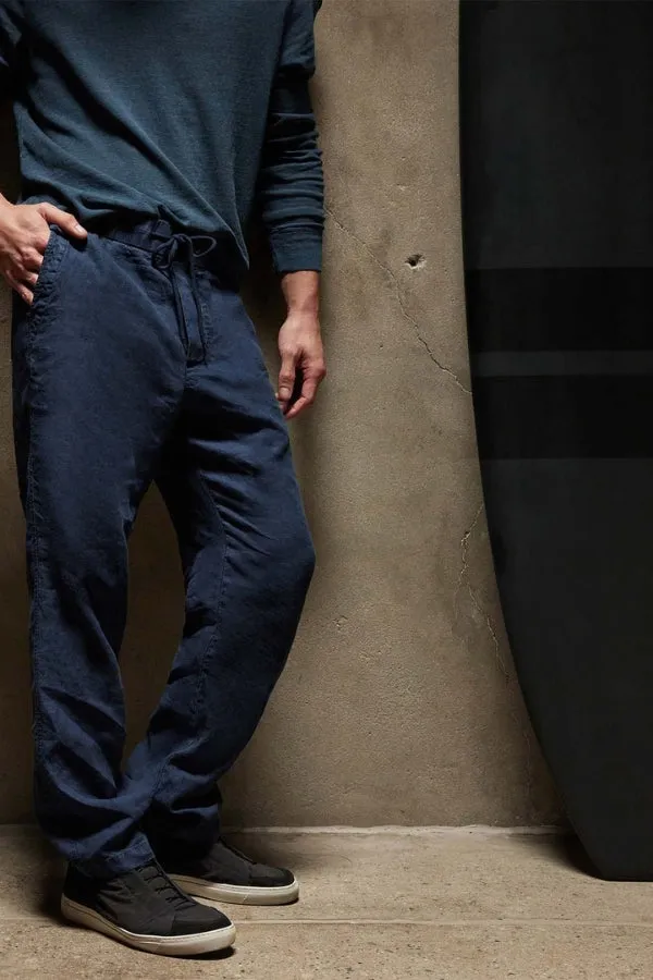 Relaxed Fit Linen Pant