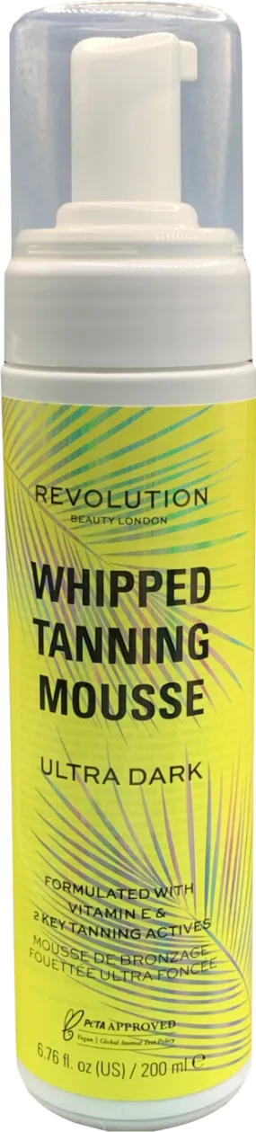 Revolution Tanning Whipped Tanning Mousse - Ultra Dark Ultra Dark 200ML