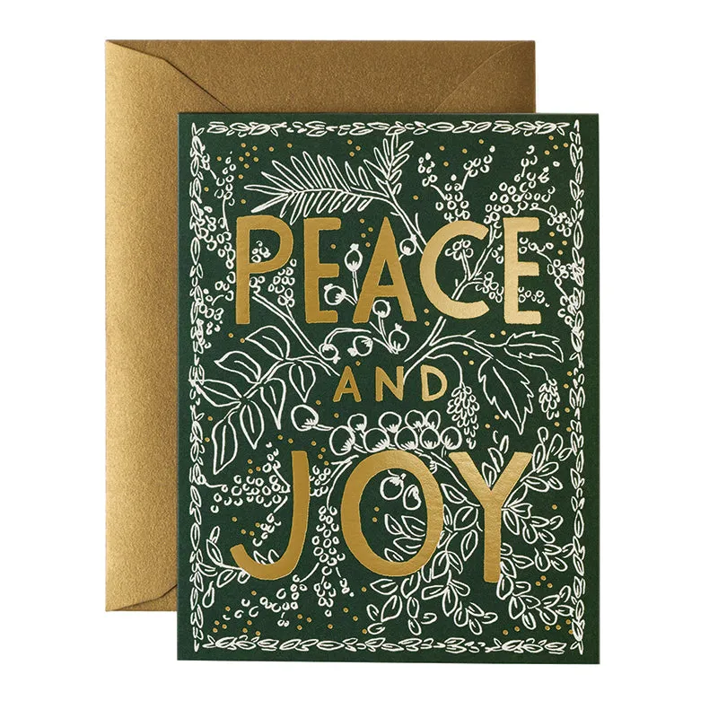 RIFLE PAPER CO. | Evergreen Peace Card