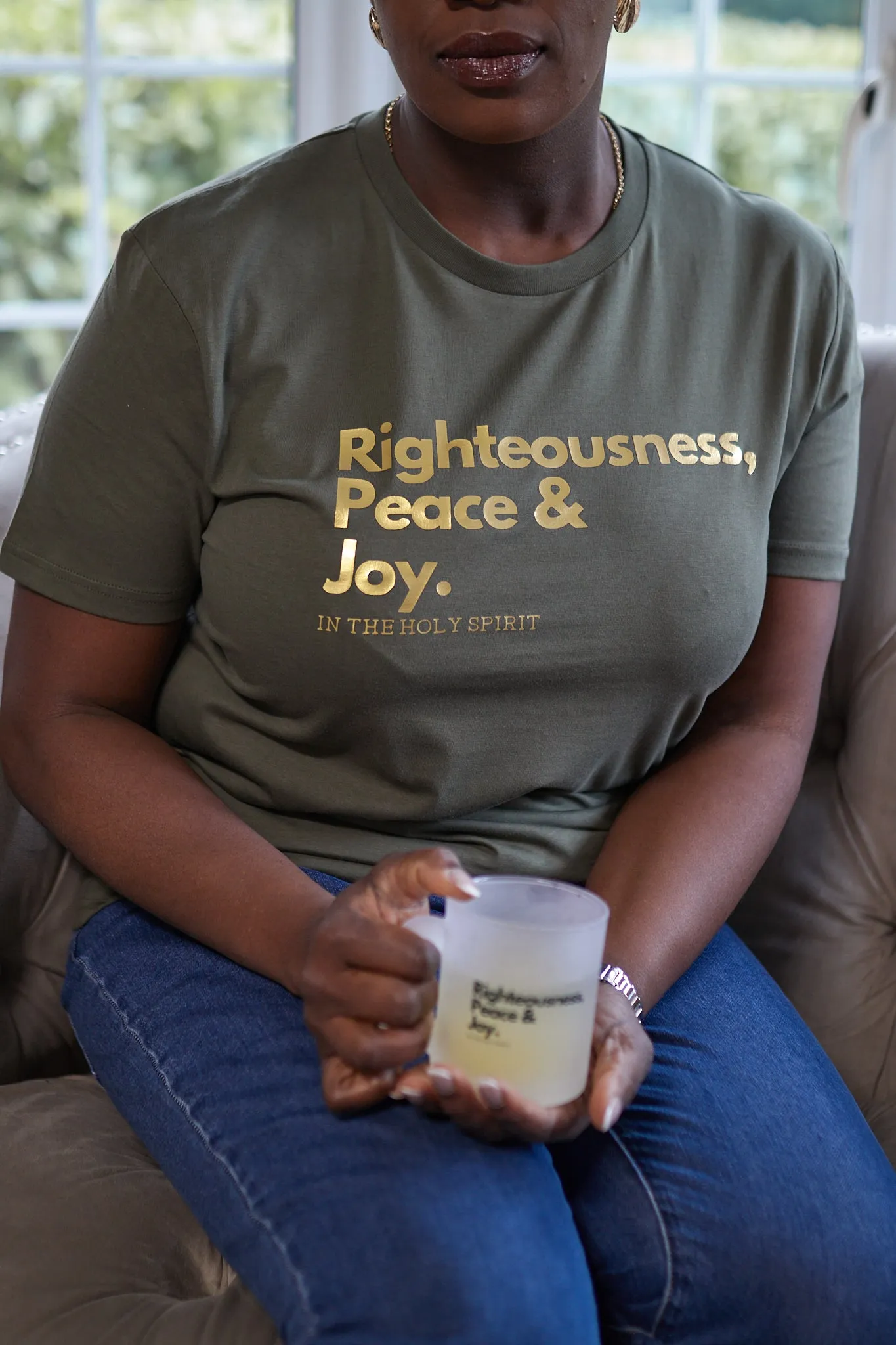 Righteousness, Peace & Joy T-shirt -