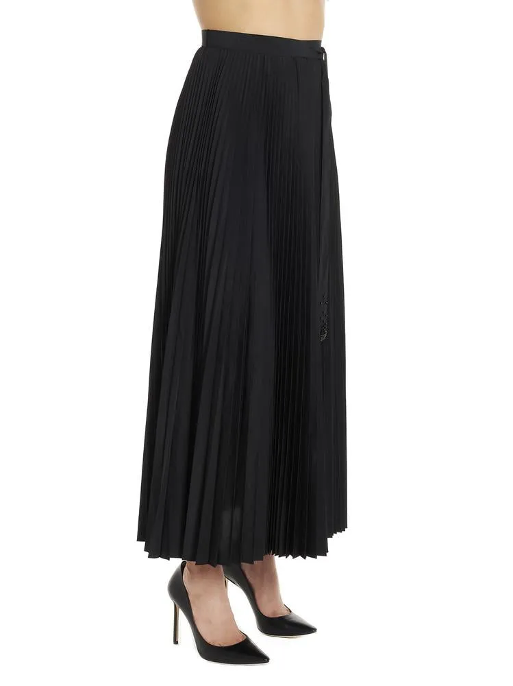 'S Max Mara Pleated Skirt Top and Tee Set