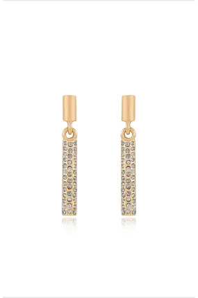 Single File Sparkle Earrings